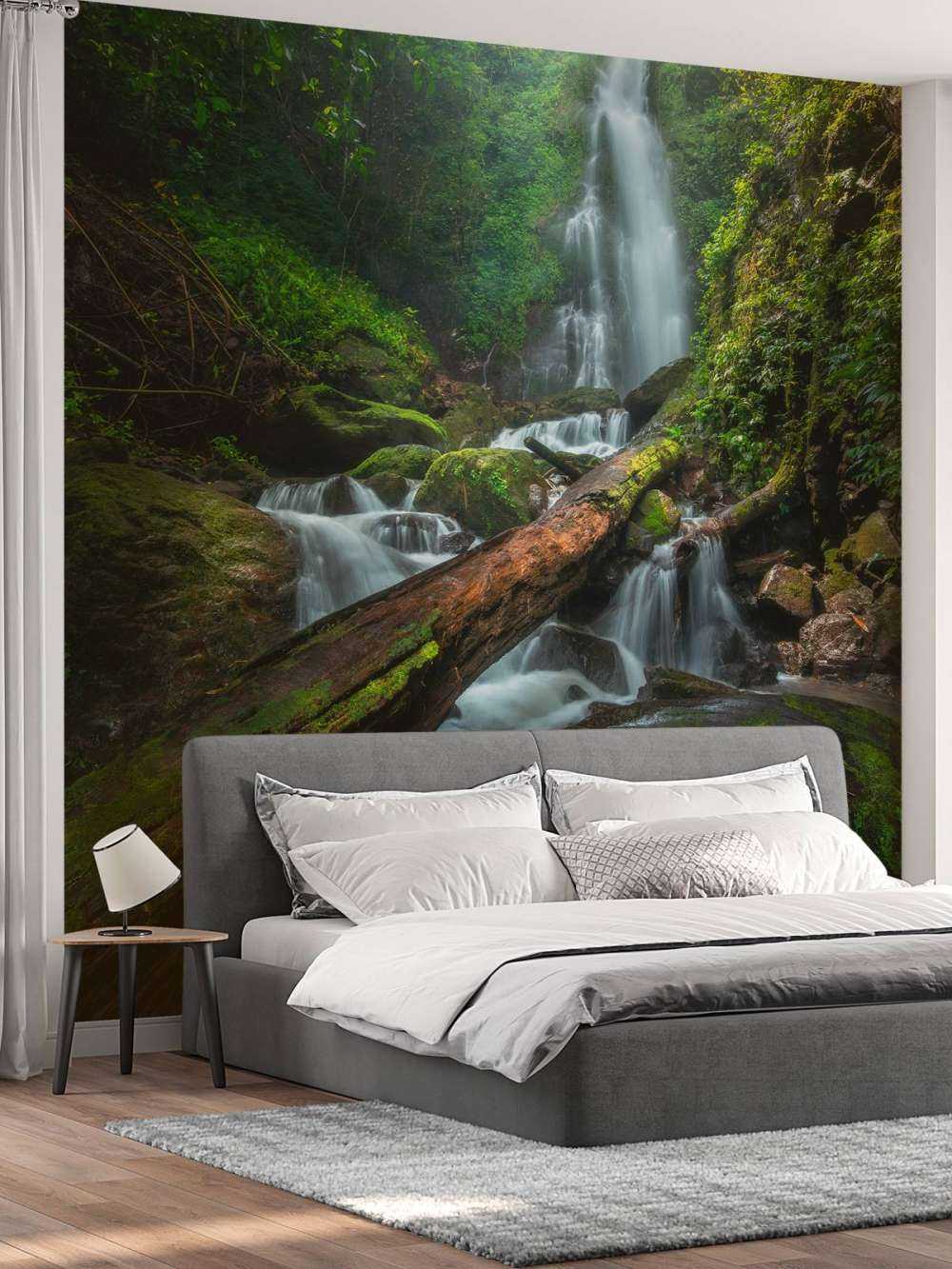 Nahaufnahme des Wasserfalls