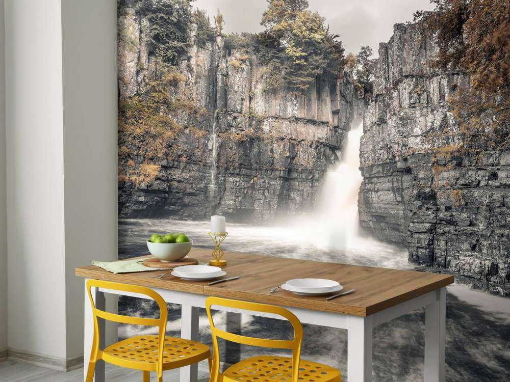 Fantasie-Wasserfall
