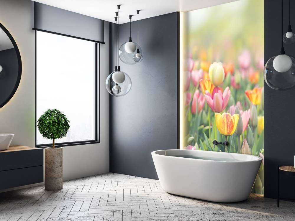 Bunte Tulpen