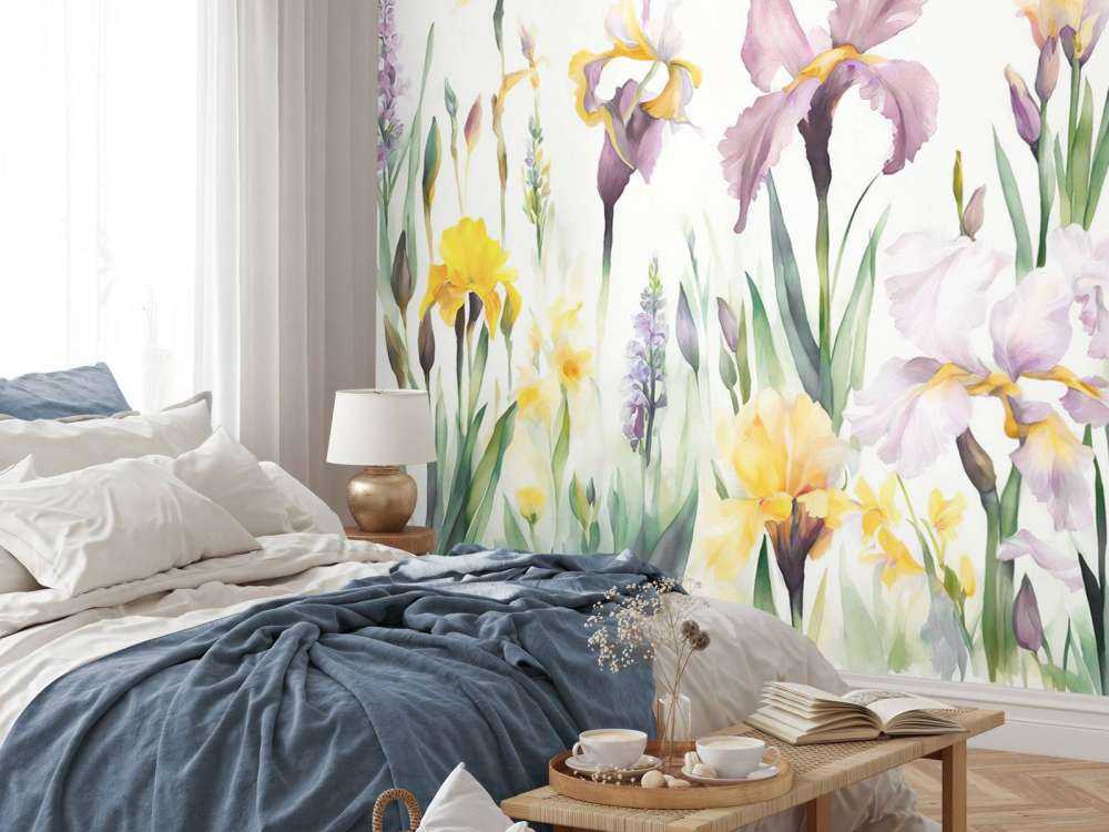 Frohe Frühlingshimmelblau