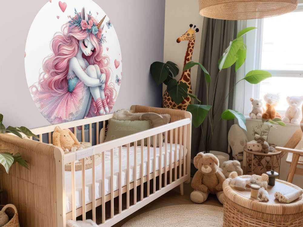 Träumende Einhorn-Ballerina