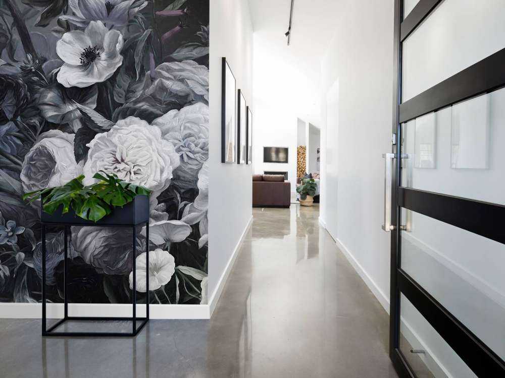 Großer Strauß Grau