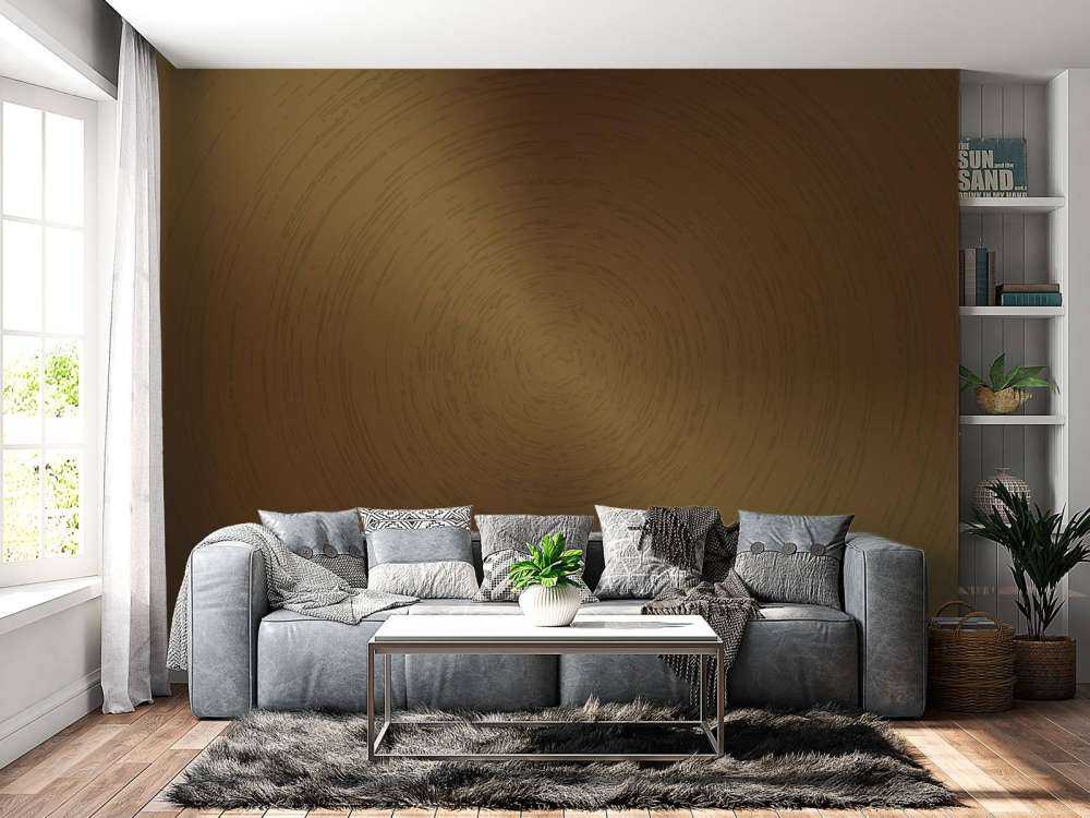 Bronze kreisförmiger Hintergrund