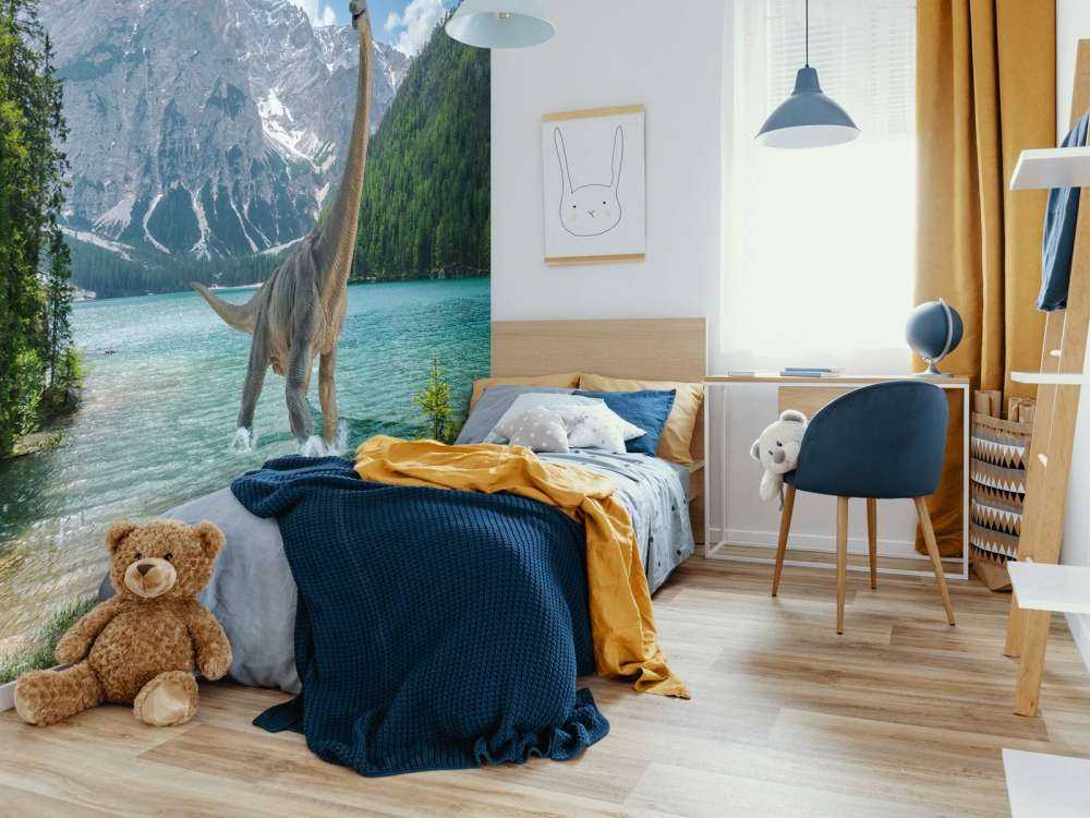 Brachiosaurus im Wasser