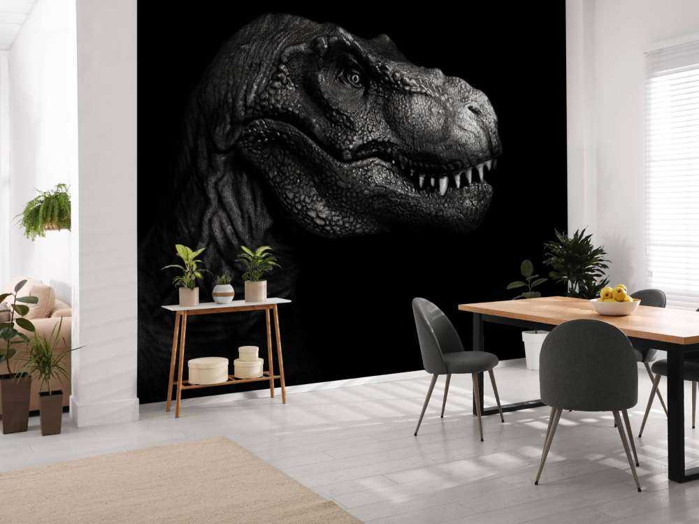 Nahaufnahme eines Tyrannosaurus Rex