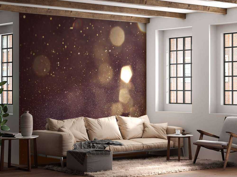 Abstrakte Glitzerlichter