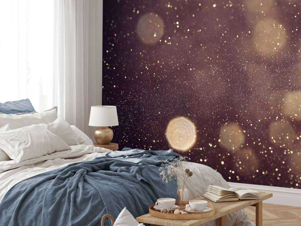 Abstrakte Glitzerlichter