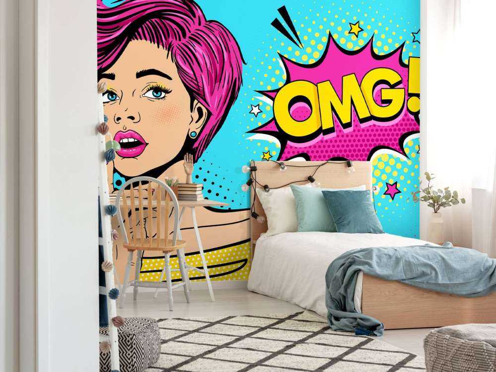 Pop-Art-Frau
