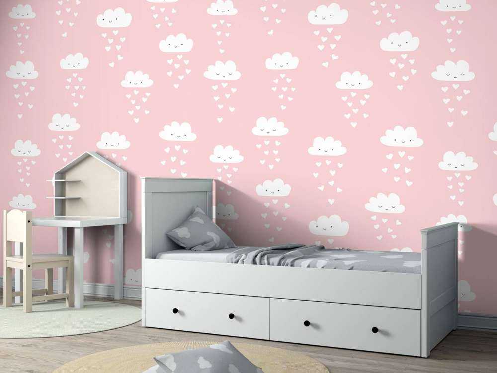 Wolken und Herzen