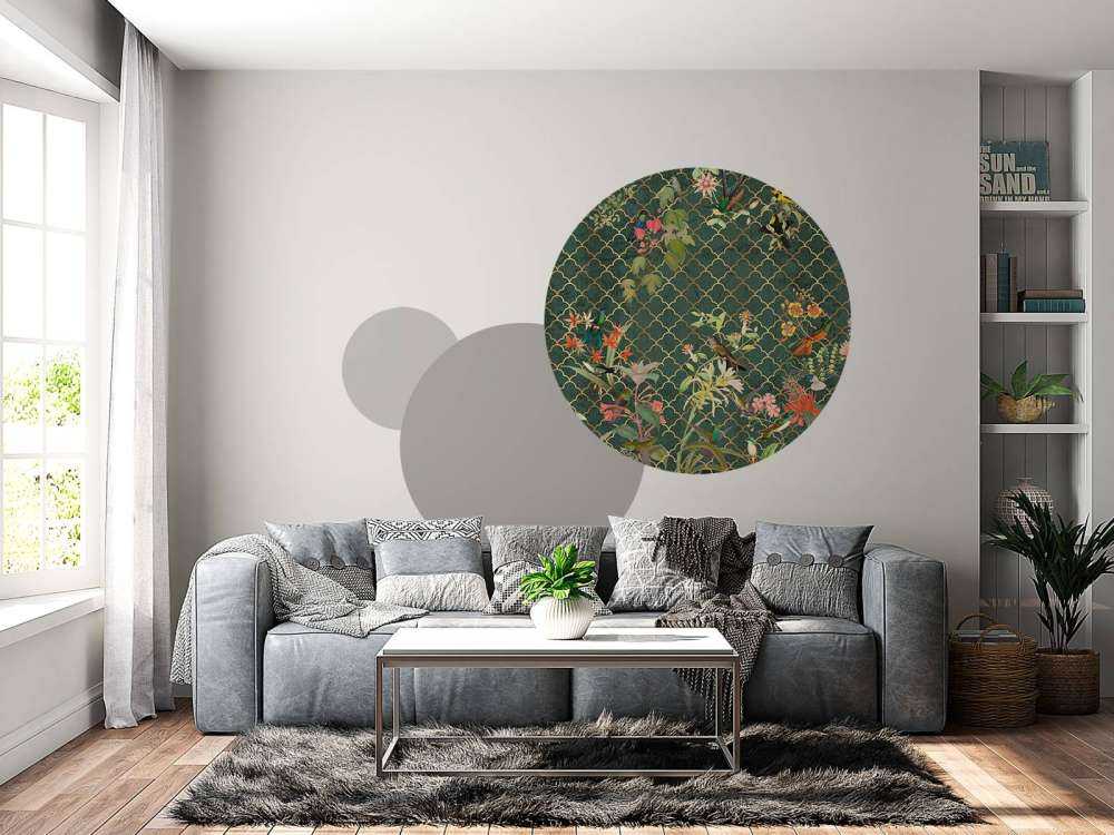 Dschungel Eleganz mit Gold