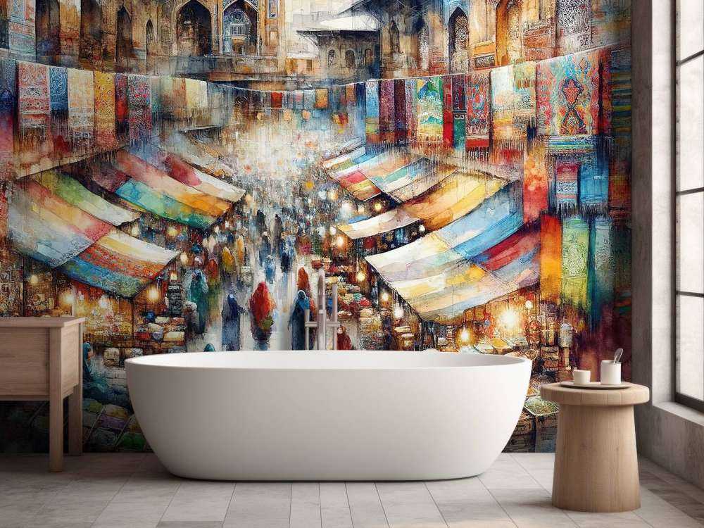 Bazaars Symphonie der Farben