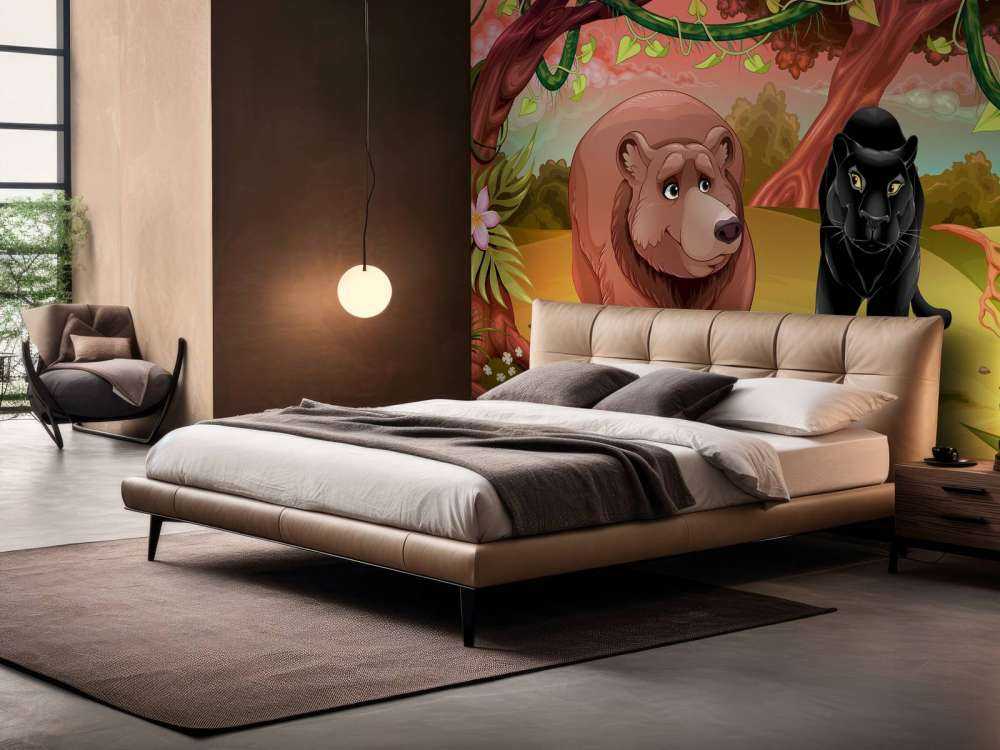 Freundliche Dschungeltiere