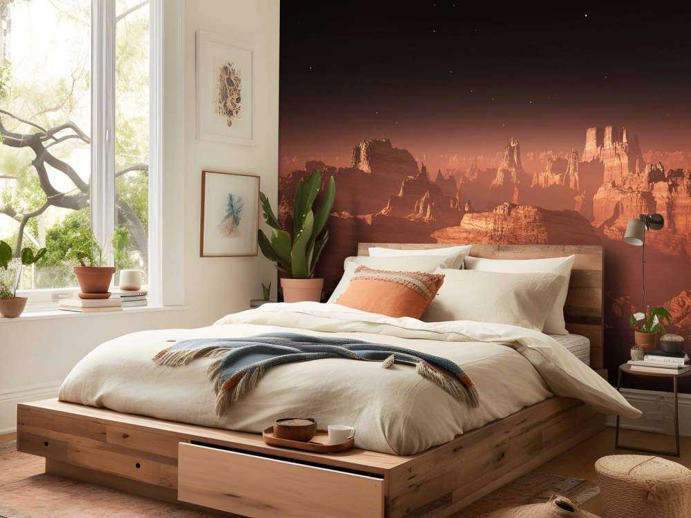 Sonnenuntergang auf dem Mars