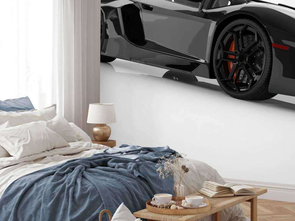 Schwarzes Superauto