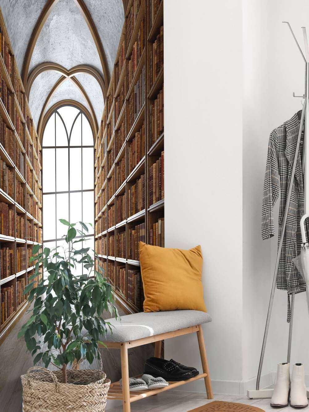 Mittelalterliche Bibliotheksaal