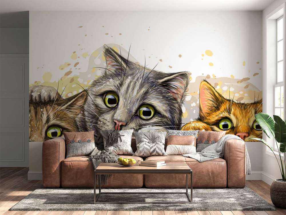Katzen Zeichnung