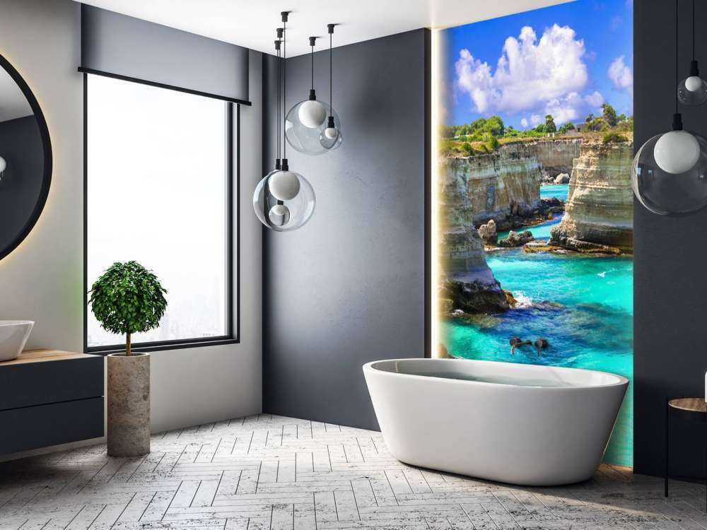 Felsformation an der Küste