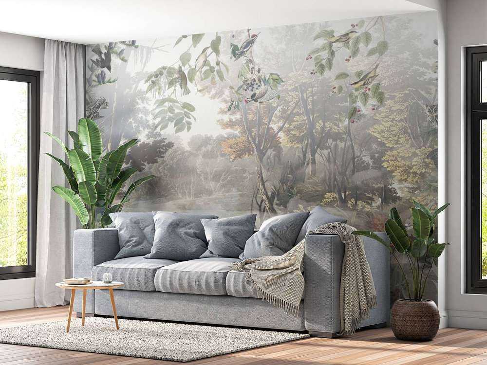 Mystische Waldvögel