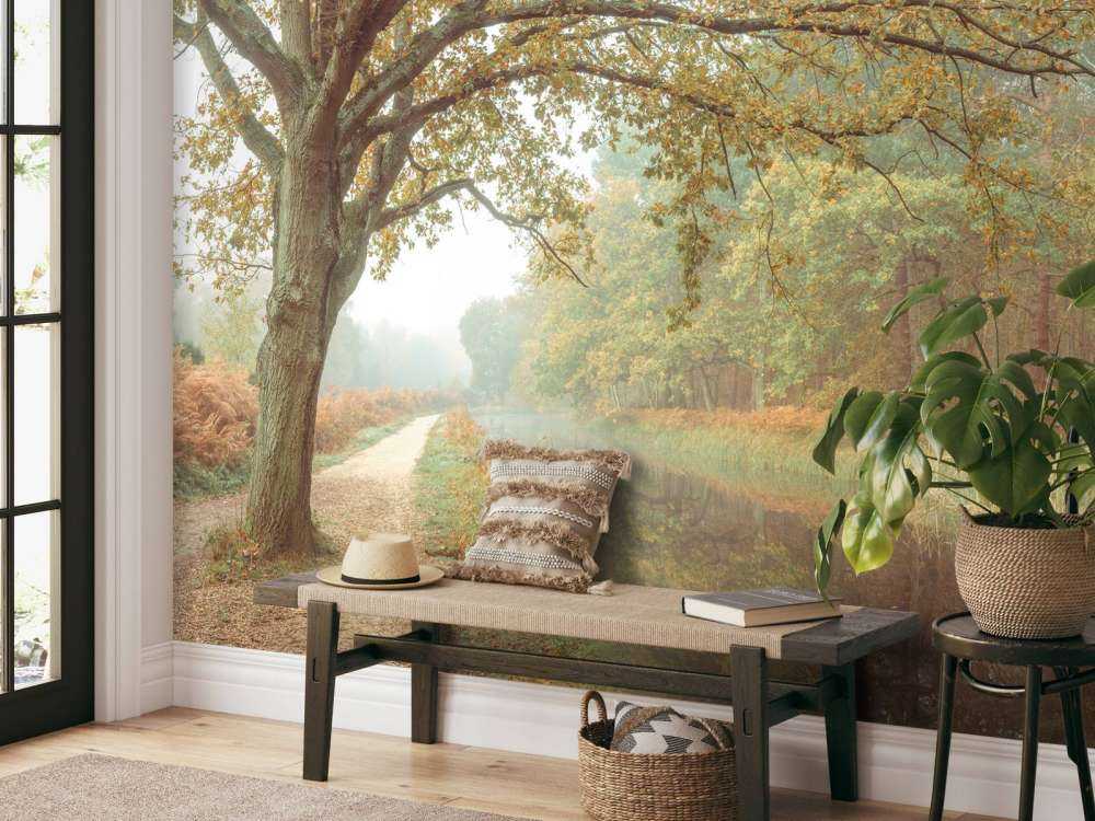See im Herbstwald