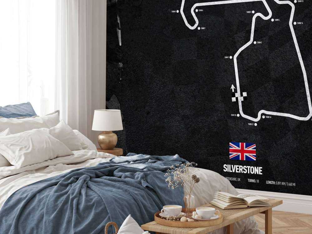 Formel 1 Strecke - Silverstone Circuit - Vereinigtes Königreich