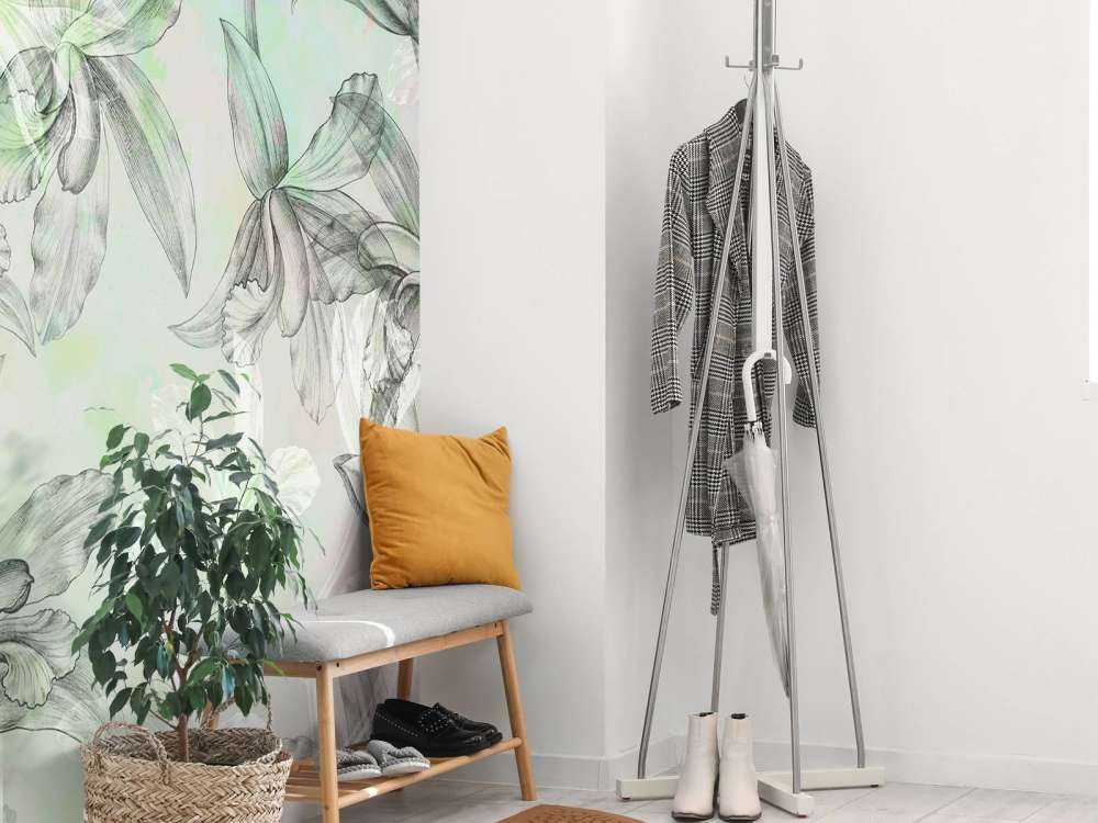 Aquarell Orchideen Harmonie