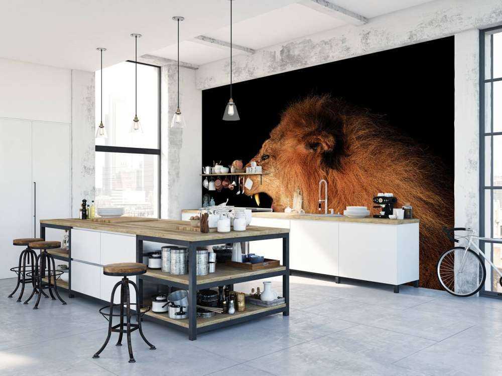 Brüllender Löwe