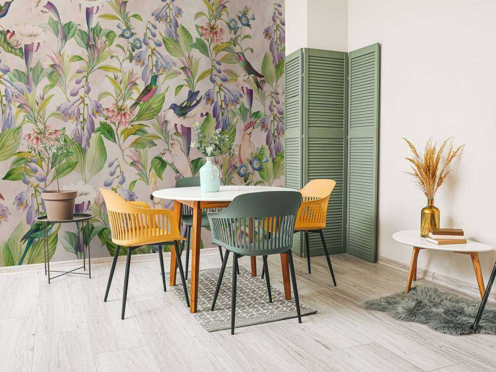 Ethereale Vogelgesänge Blüten - Pastellparadies