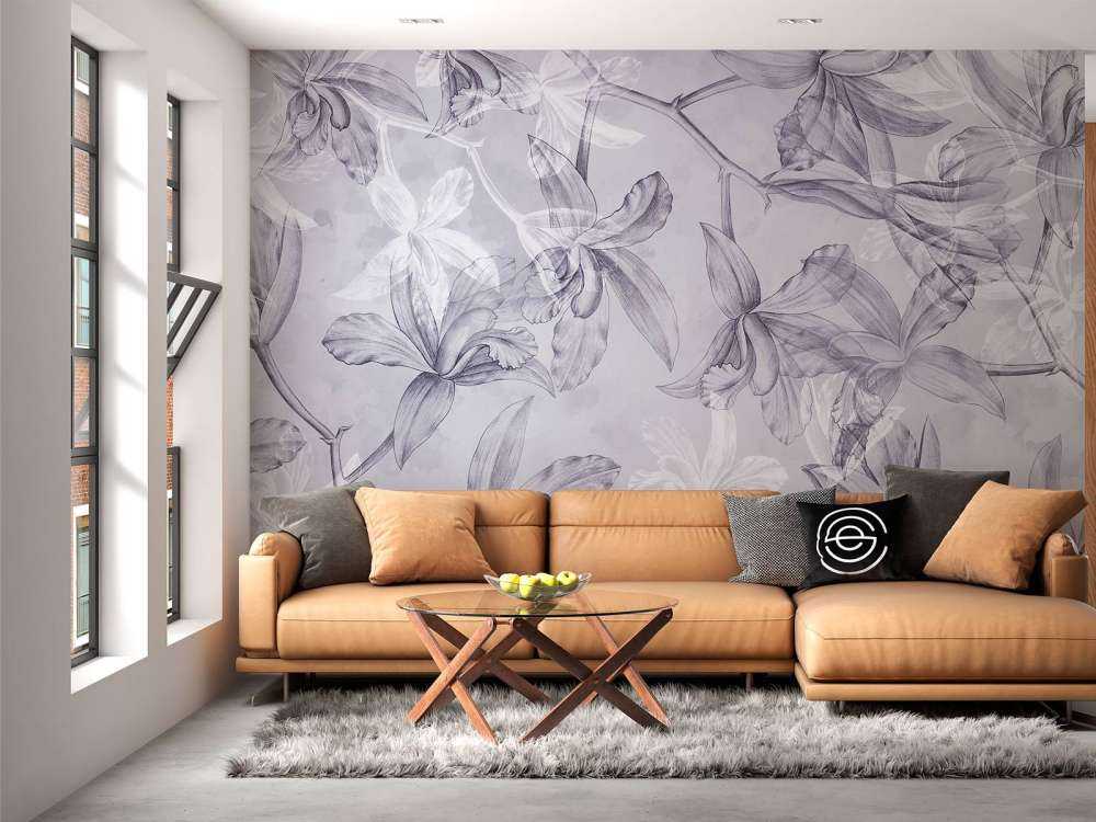 Orchideen Traumlandschaft Lila