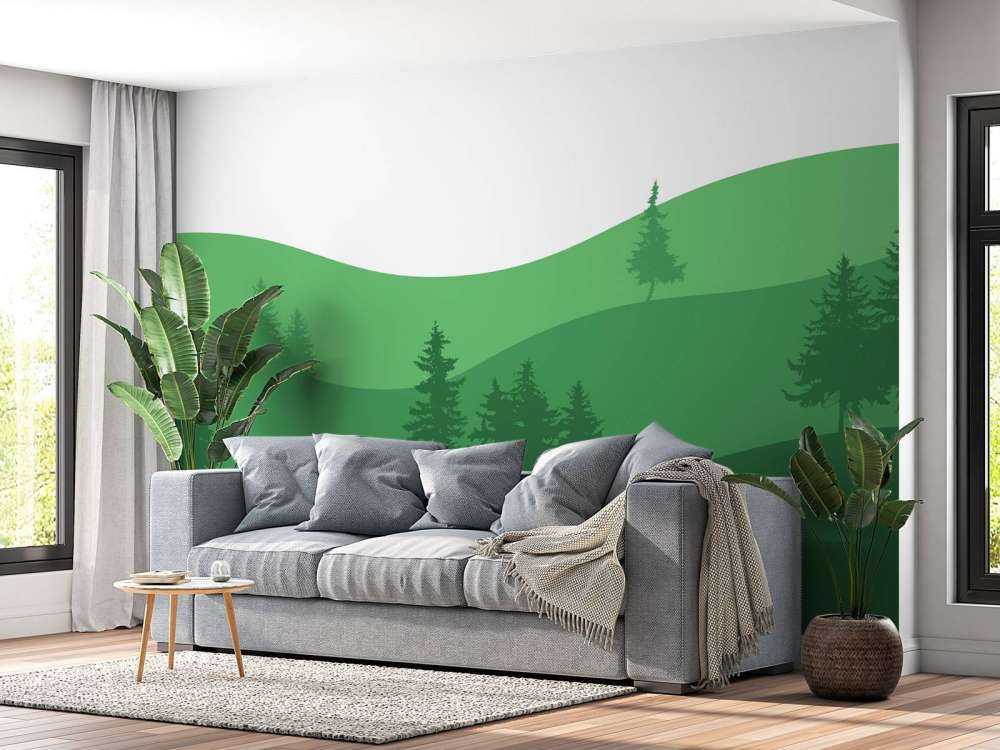 Landschaft Grün