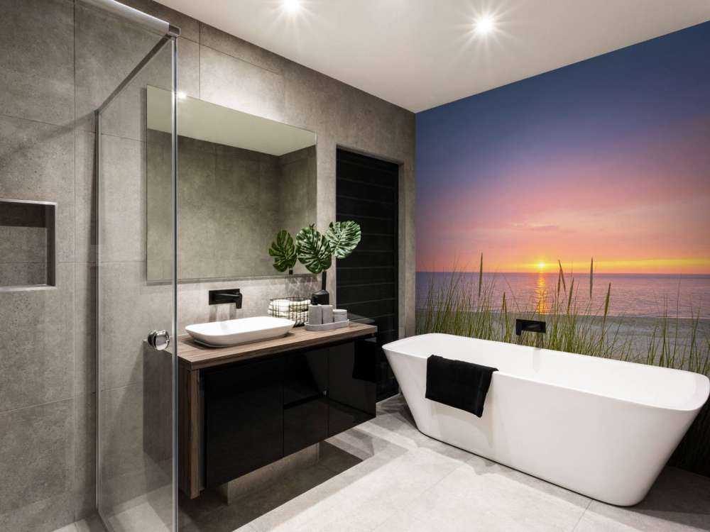 Sonnenaufgang an der Küste