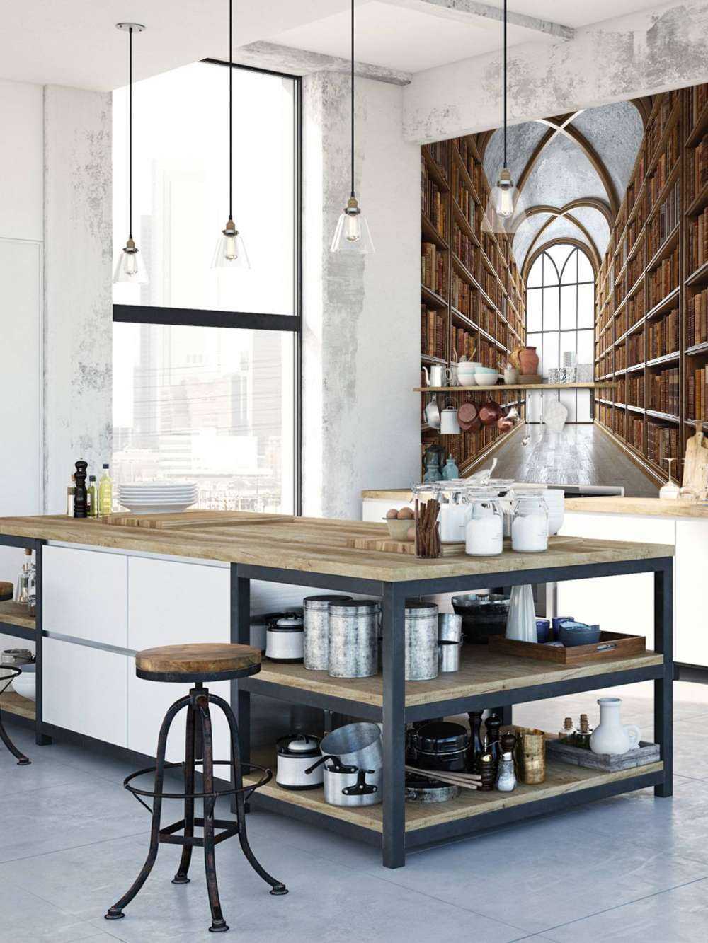 Mittelalterliche Bibliotheksaal