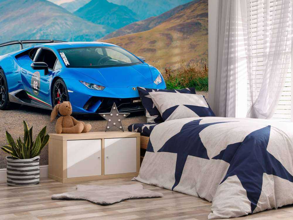 Lamborghini Huracán STO in den Bergen