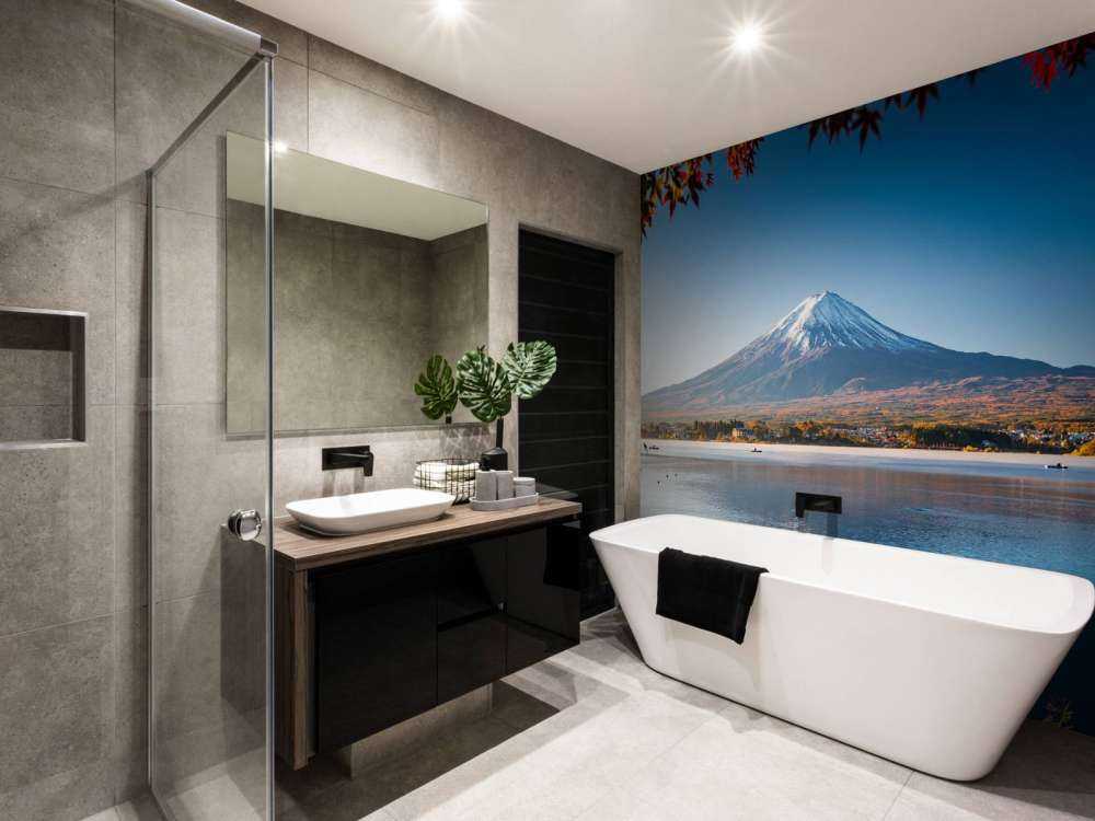 Der Berg Fuji am Nachmittag