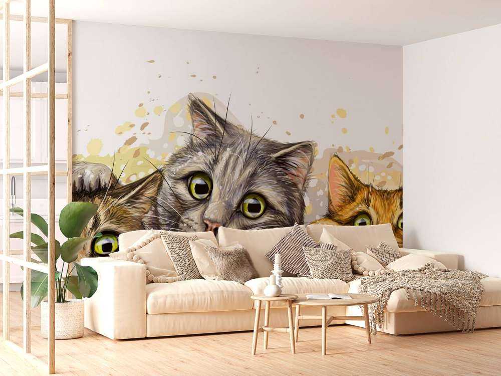 Katzen Zeichnung