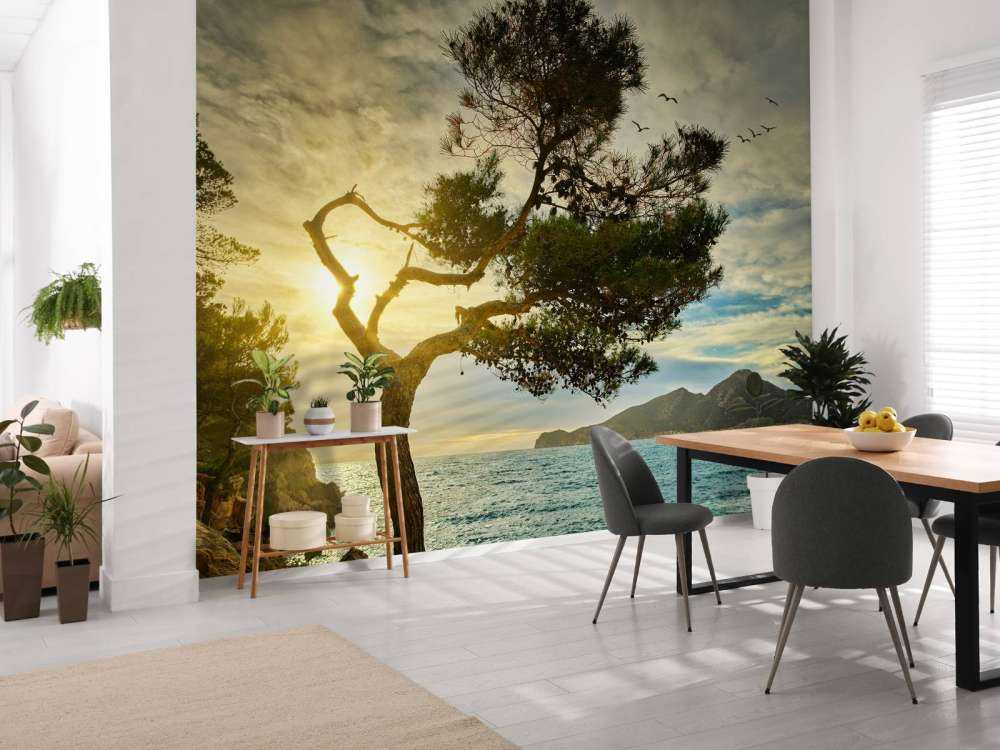 Gebogener Baum