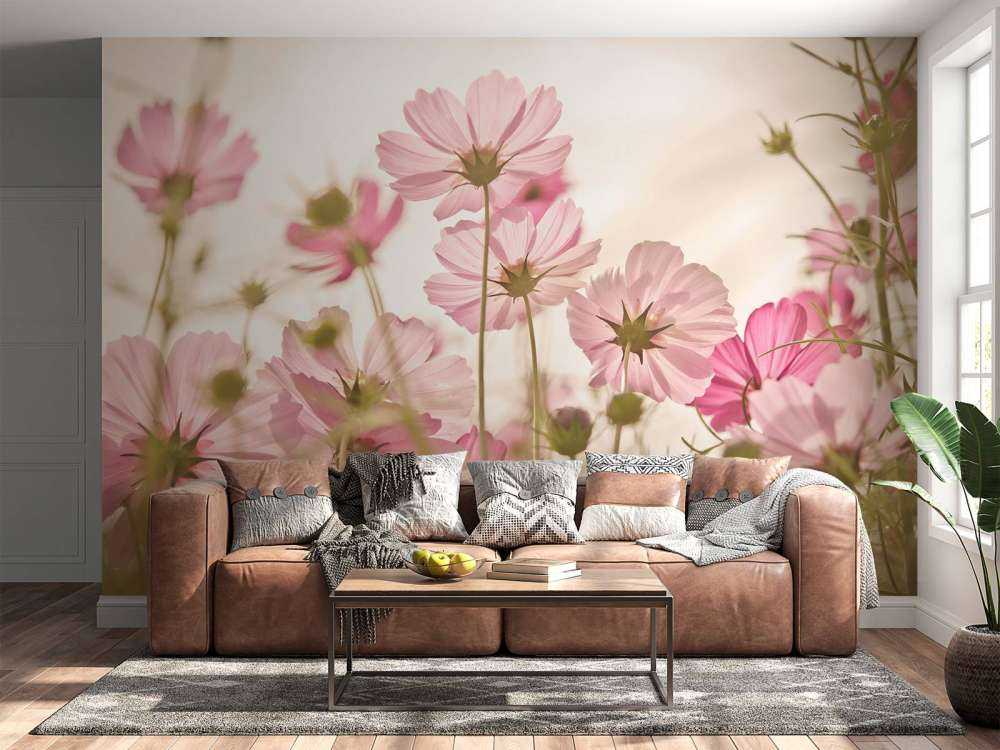 Schöner Blumengarten