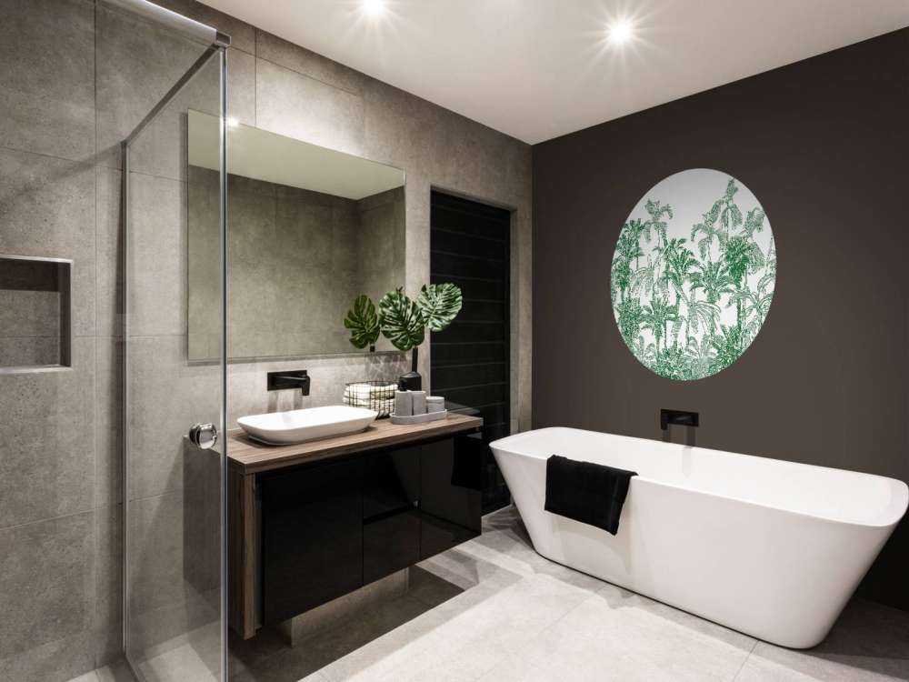 Grüner Dschungel Illustration