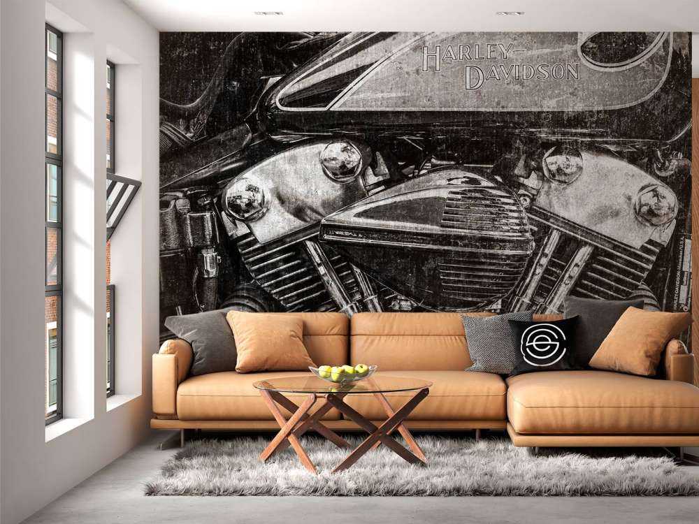 Harley davidson Nahaufnahme