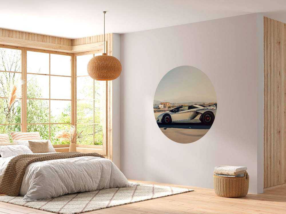 Lamborghini Aventador Roadster in der Wüste