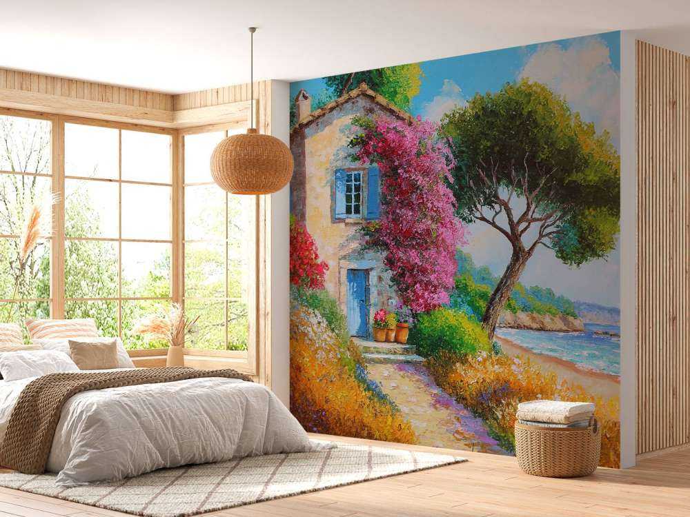 A stone's throw from the beach