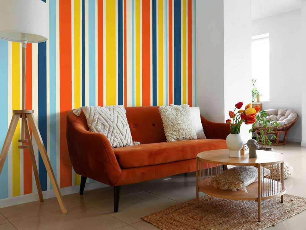 Bunte Streifen