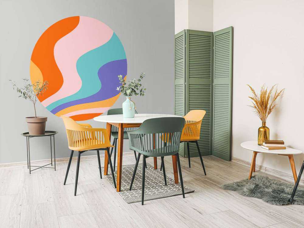 Bunte Wellen