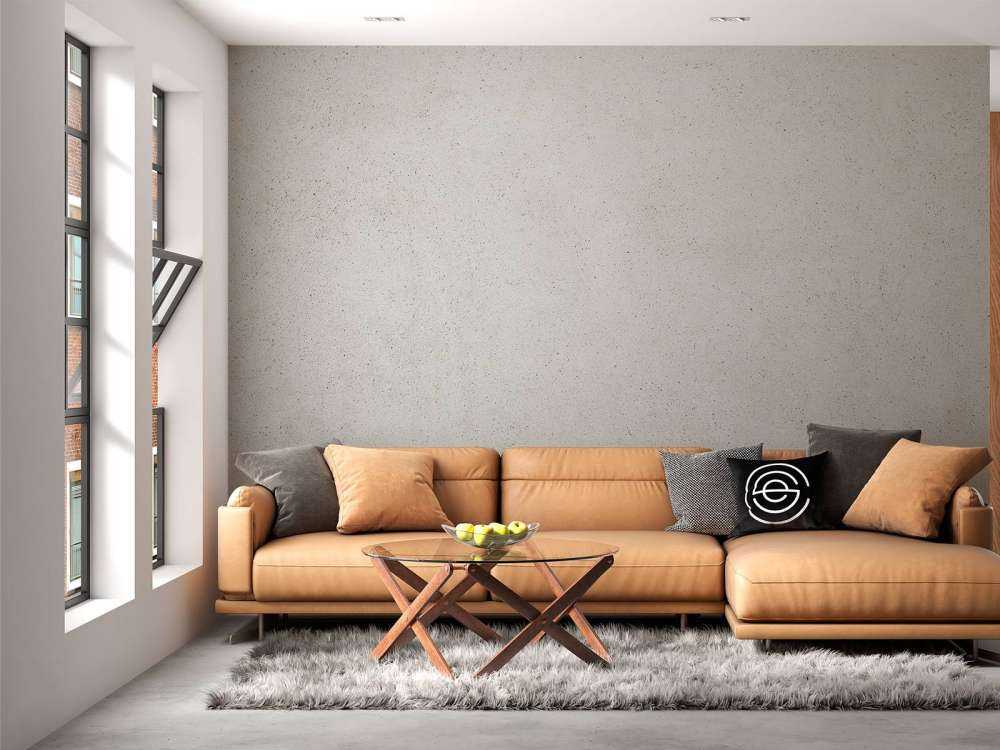 Betonstruktur mit feinen Steinen