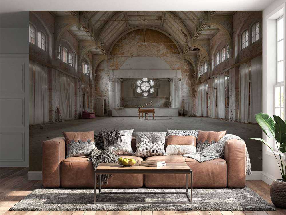 Zimmer im alten Sanatorium