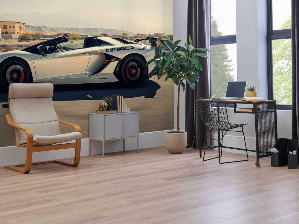 Lamborghini Aventador Roadster in der Wüste