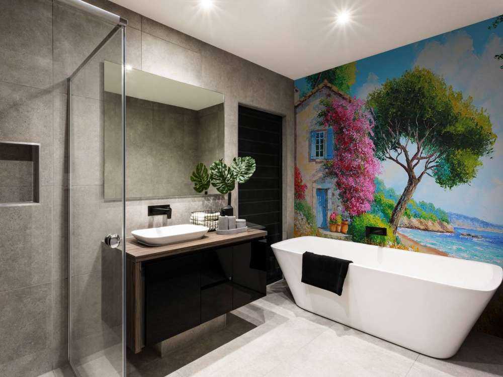 A stone's throw from the beach