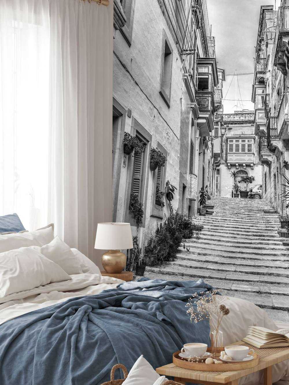 Enge Treppe in Malta