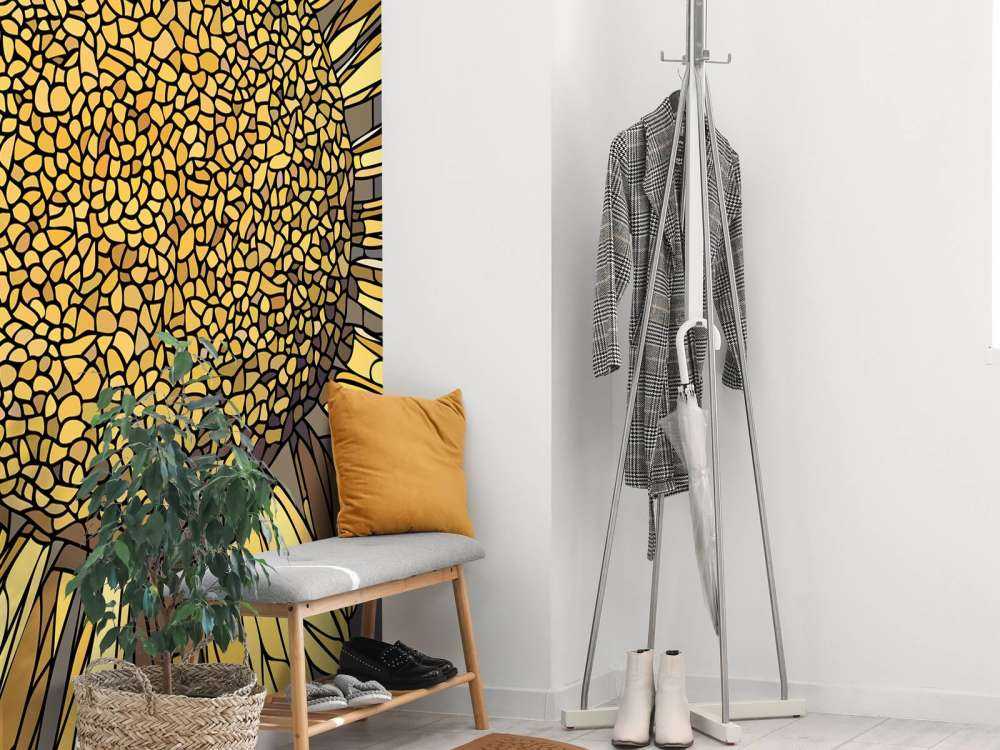 Gelbe Kamillenblüten