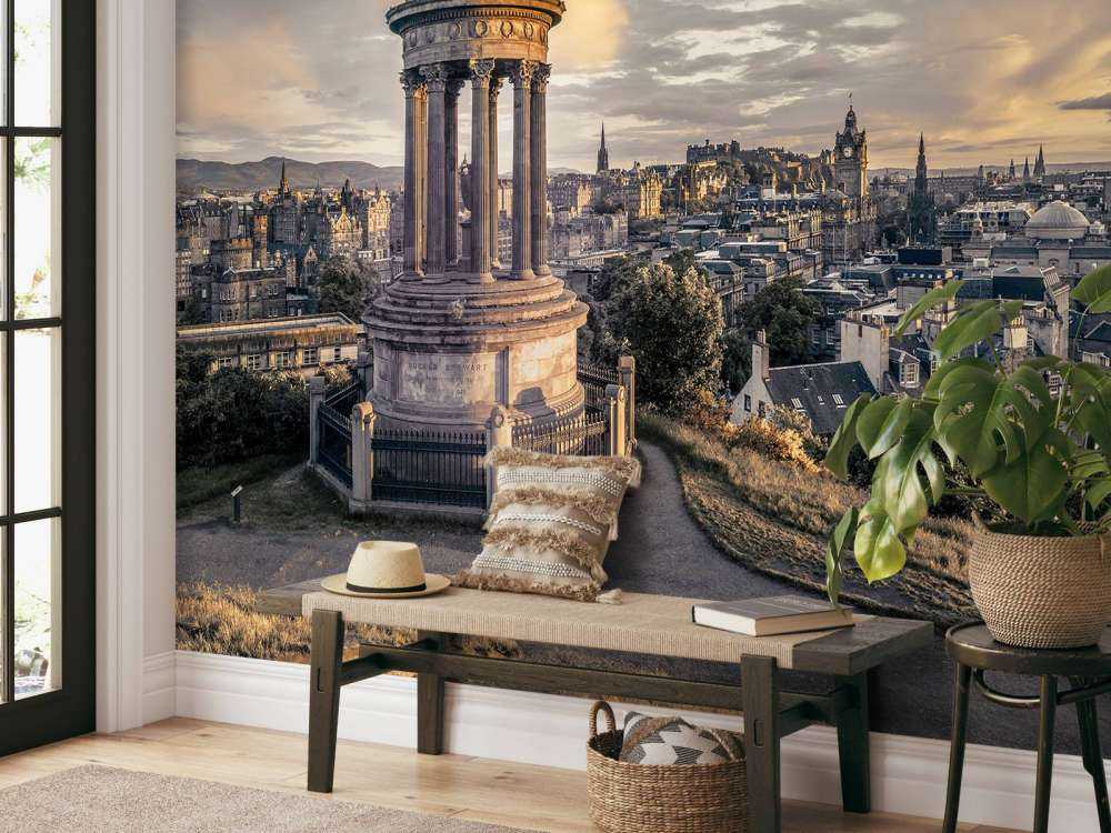 Blick über Edinburgh