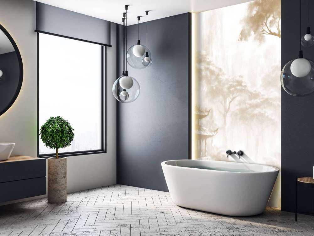 Nebeliges Orientalisches Pavillon, taupe